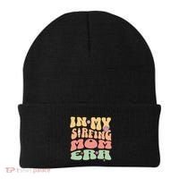 Groovy Mom Life Mothers Day Gift Beanie thumb 0