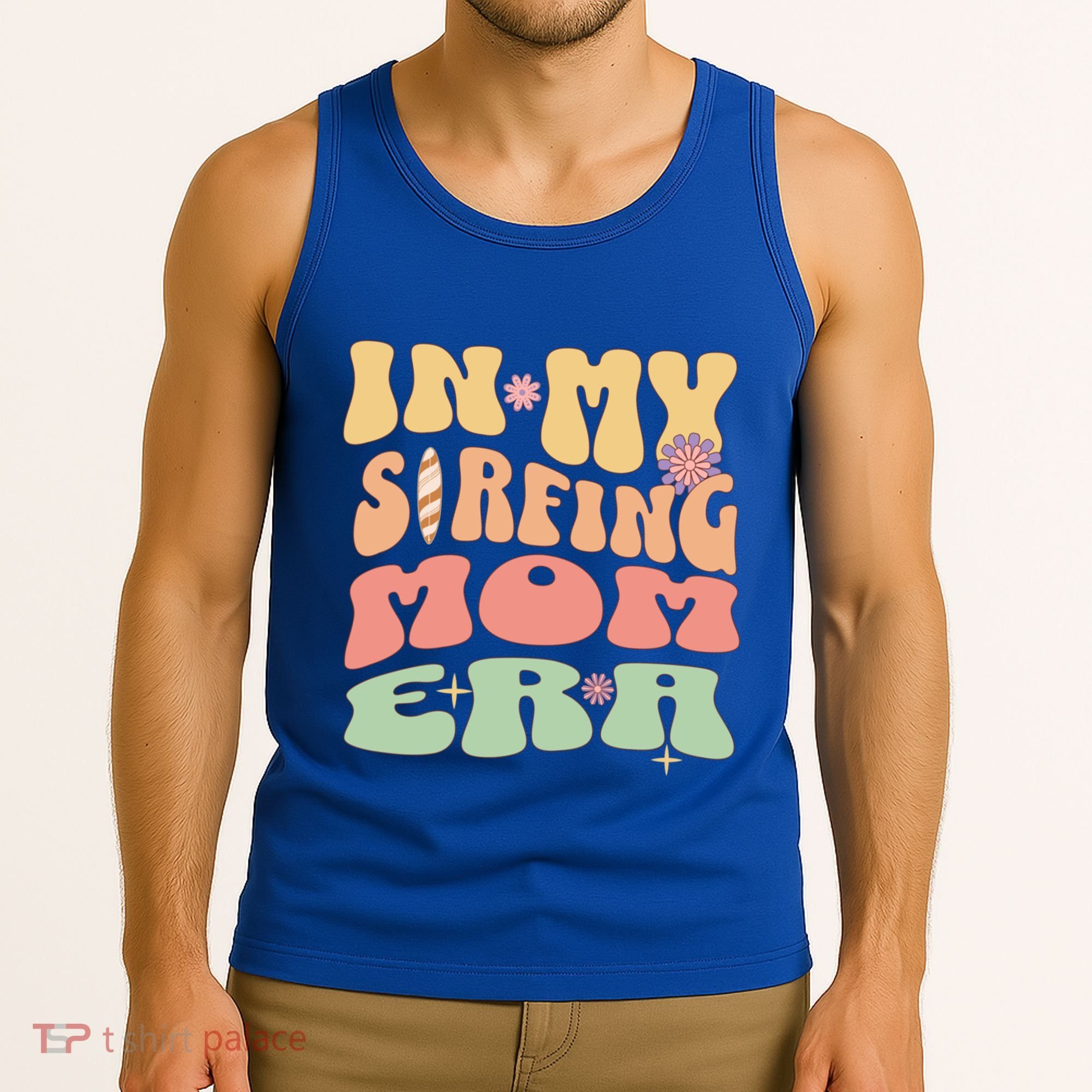 Groovy Mom Life Mothers Day Gift Tank Top