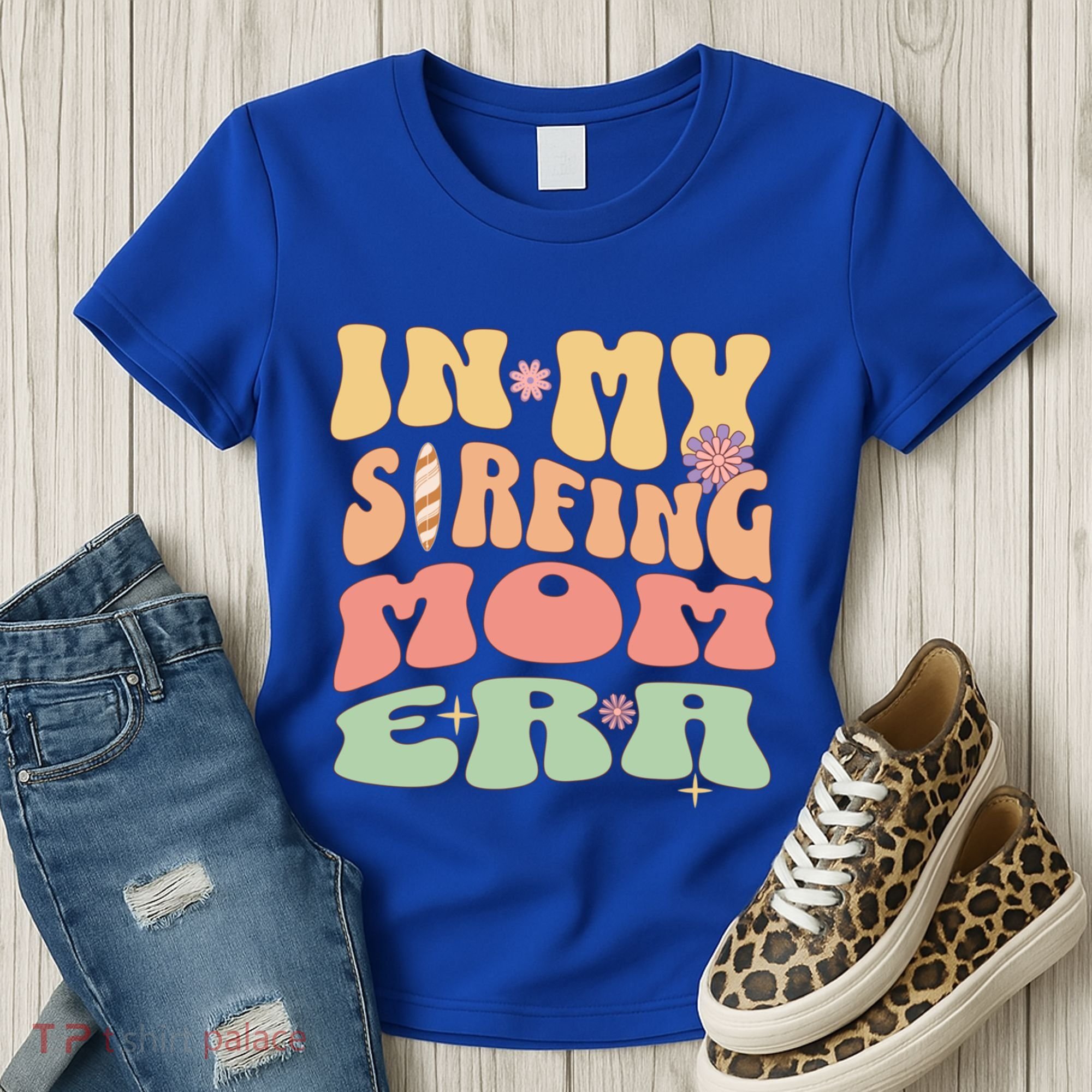 Groovy Mom Life Mothers Day Gift Women's T-Shirt