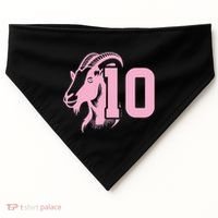 Goat Miami Mvp 10 Greatest Of All Time USA-Made Doggie Bandana thumb 0