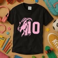 Goat Miami Mvp 10 Greatest Of All Time Kids T-Shirt thumb 3