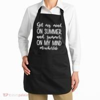 Got My Mind On Summer Teacher Life Apron thumb 2