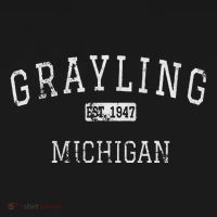 Grayling Michigan Mi Vintage T-Shirt thumb 7