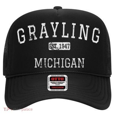 Grayling Michigan Mi Vintage Hat