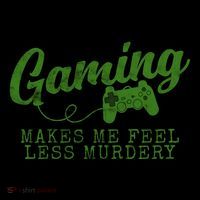Gaming Makes Me Feel Less Murdery Funny Coffee Mug thumb 5