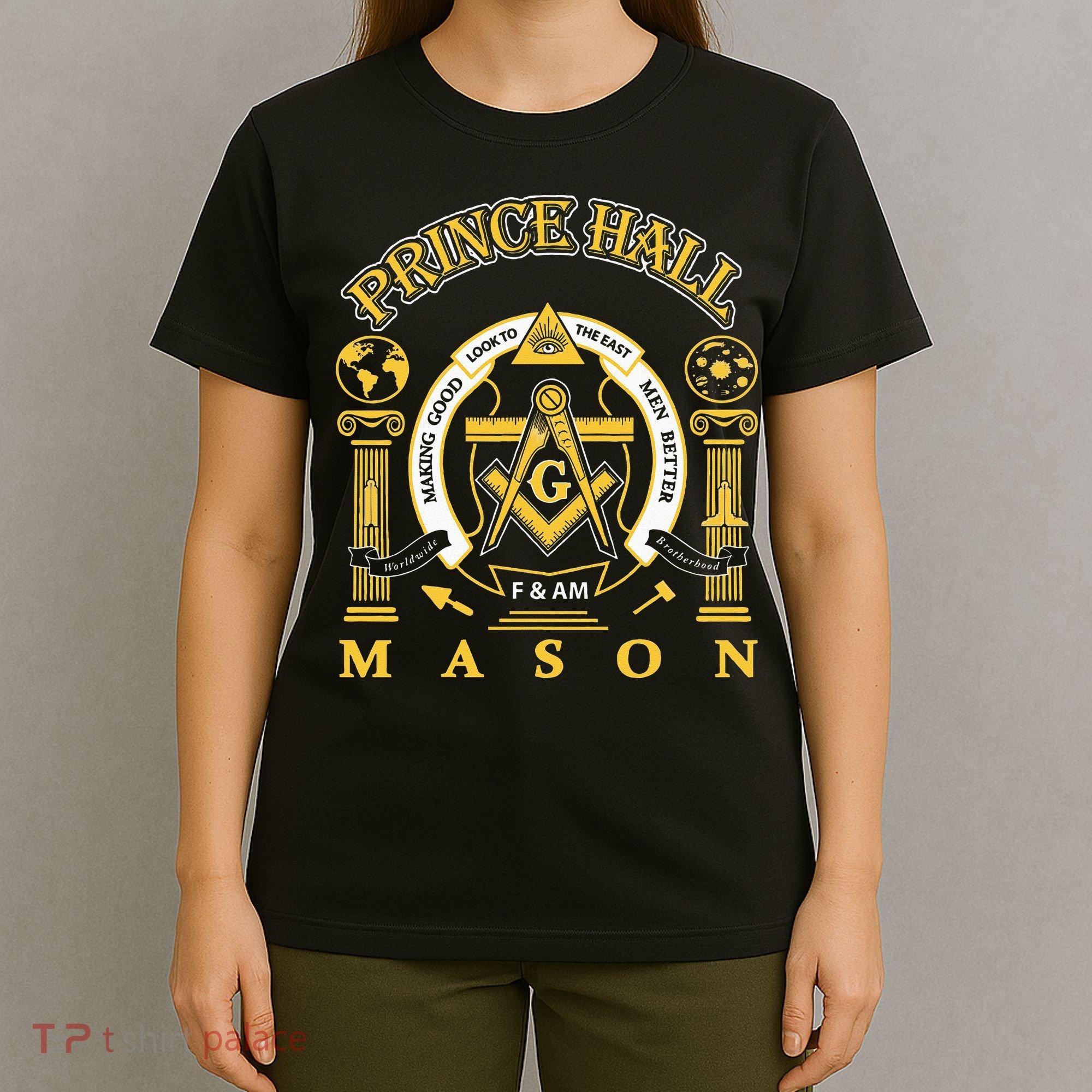Greats Mason Masonic Prince Hall Masons Presidents Day Gift T-Shirt