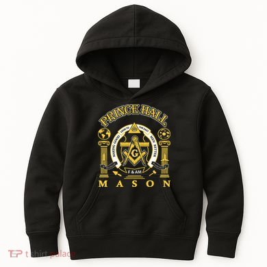 Greats Mason Masonic Prince Hall Masons Presidents Day Gift Kids Hoodie