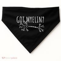 Got Myelin MS Multiple Sclerosis Awareness USA-Made Doggie Bandana thumb 0