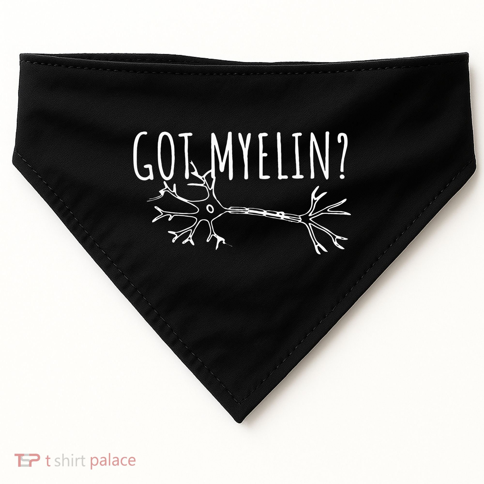 Got Myelin MS Multiple Sclerosis Awareness USA-Made Doggie Bandana