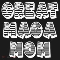 Great MAGA MOM Donald Trump Supporter Mother Gift Women's Hoodie thumb 2