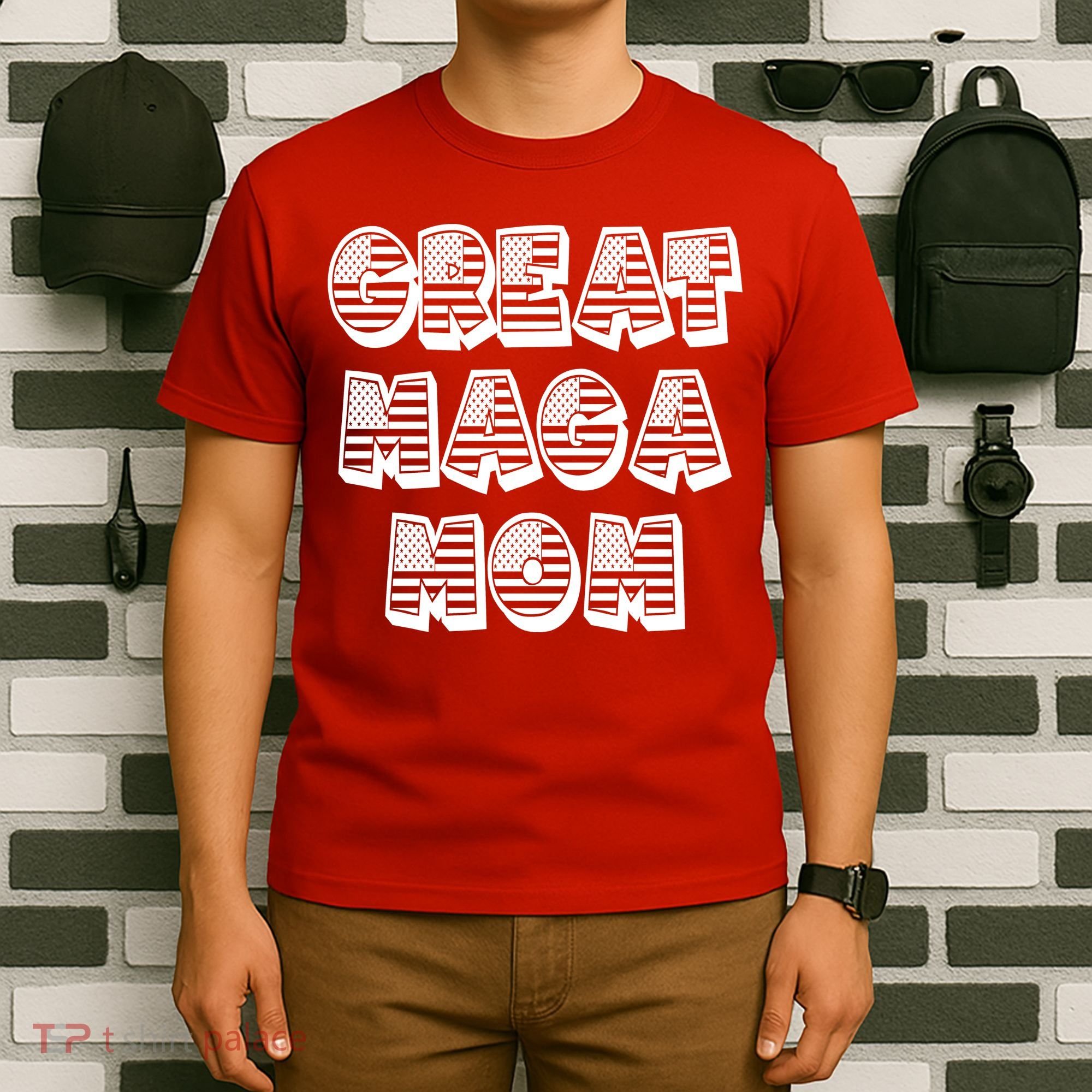 Great MAGA MOM Donald Trump Supporter Mother Gift T-Shirt