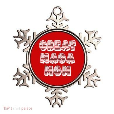 Great MAGA MOM Donald Trump Supporter Mother Gift Ornament