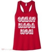 Great MAGA MOM Donald Trump Supporter Mother Gift Women's Tank Top thumb 0