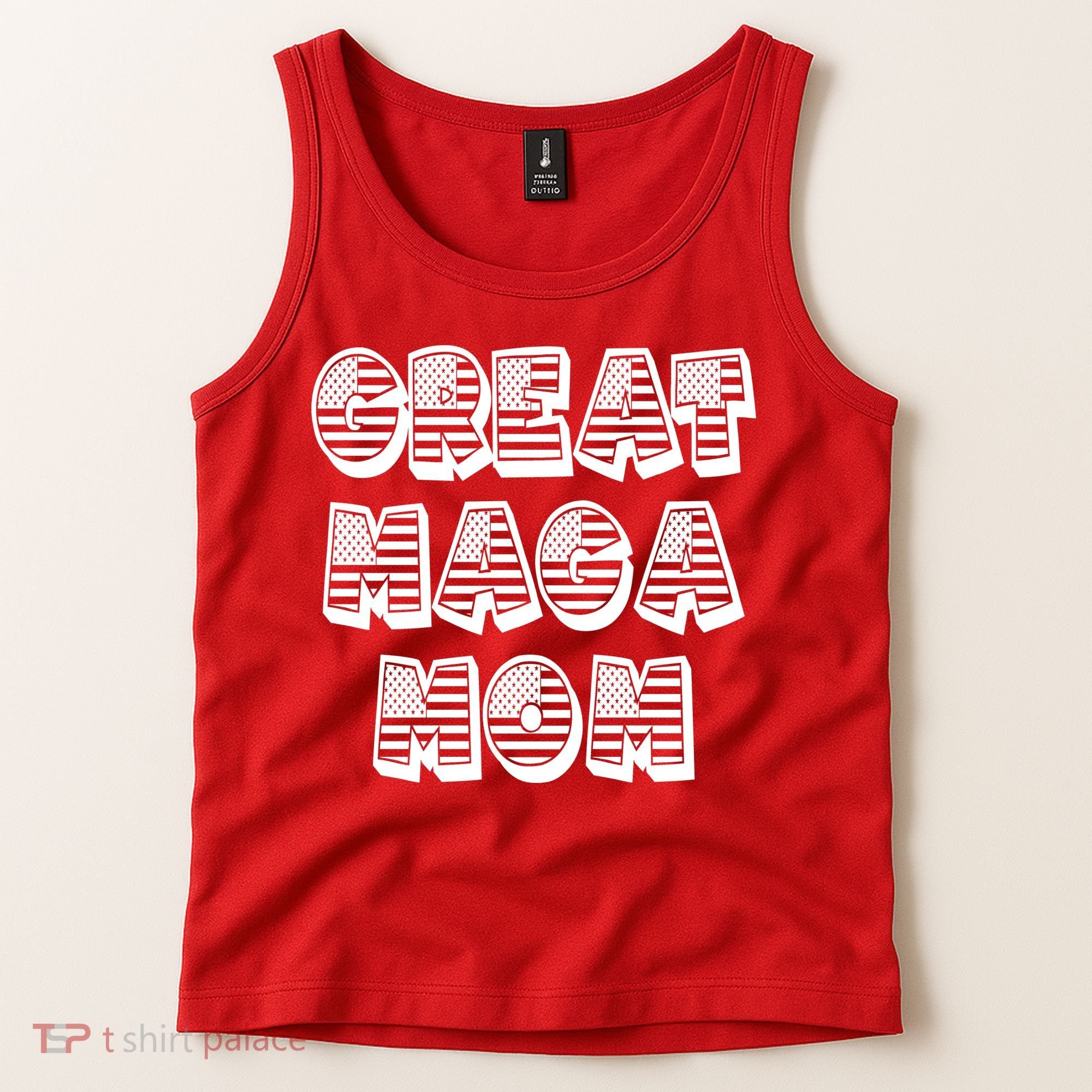 Great MAGA MOM Donald Trump Supporter Mother Gift Tank Top