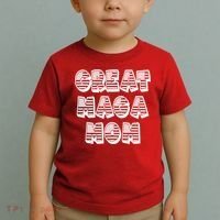 Great MAGA MOM Donald Trump Supporter Mother Gift Toddler T-Shirt thumb 2