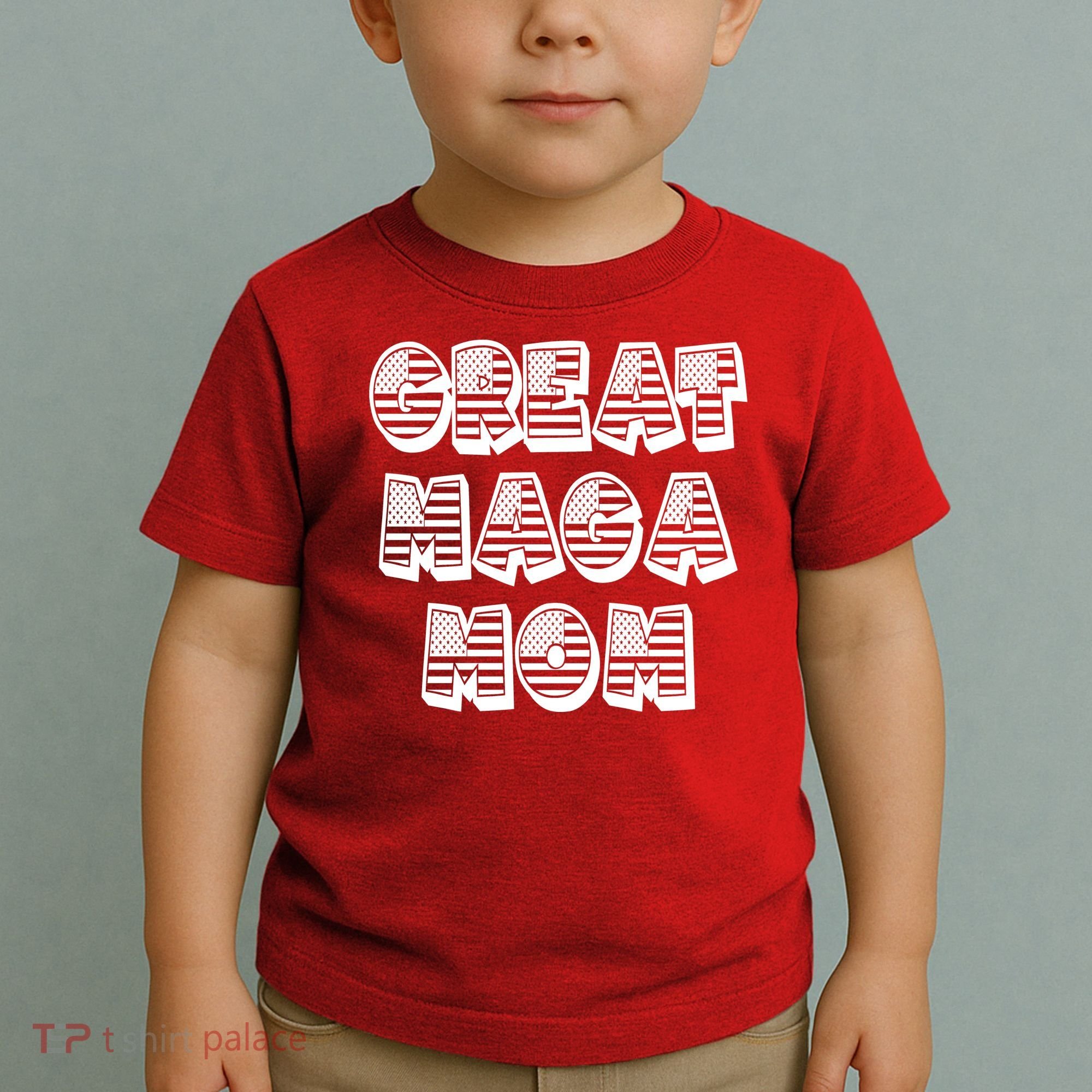 Great MAGA MOM Donald Trump Supporter Mother Gift Toddler T-Shirt