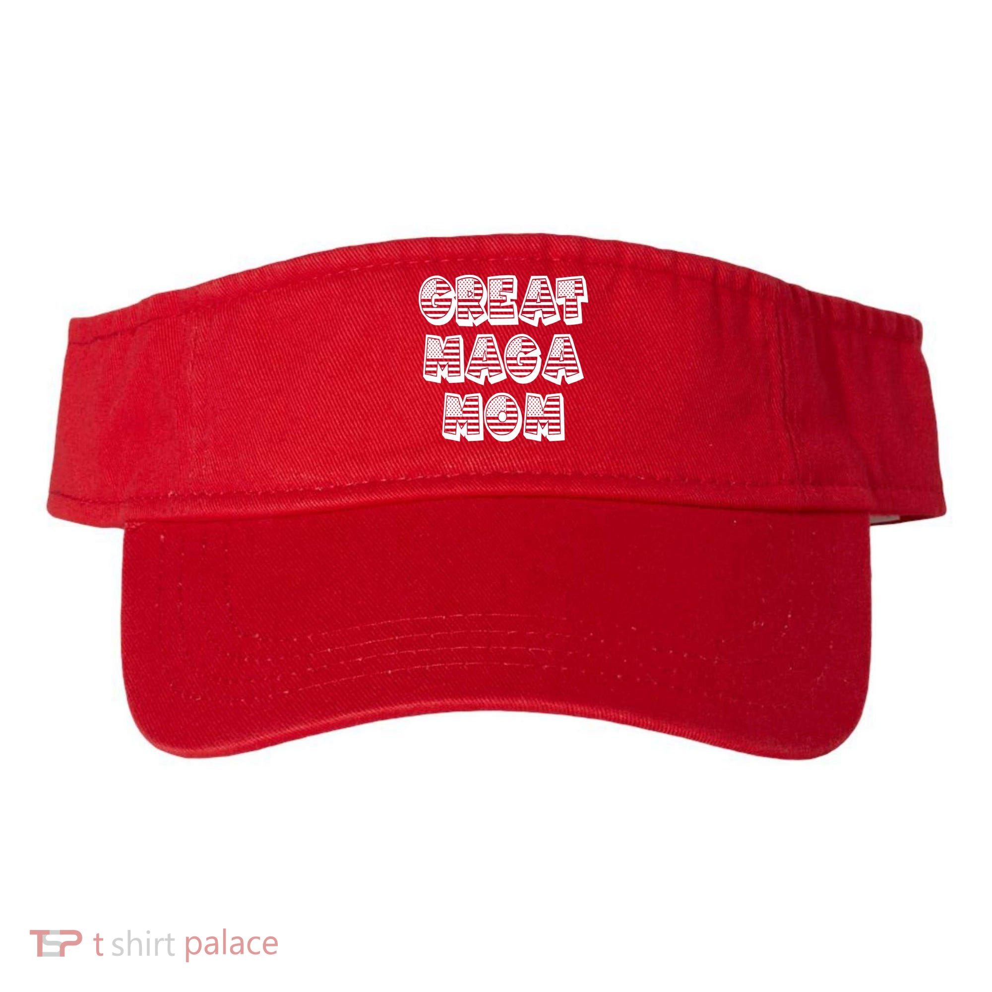 Great MAGA MOM Donald Trump Supporter Mother Gift Visor