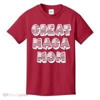 Great MAGA MOM Donald Trump Supporter Mother Gift Kids T-Shirt thumb 0
