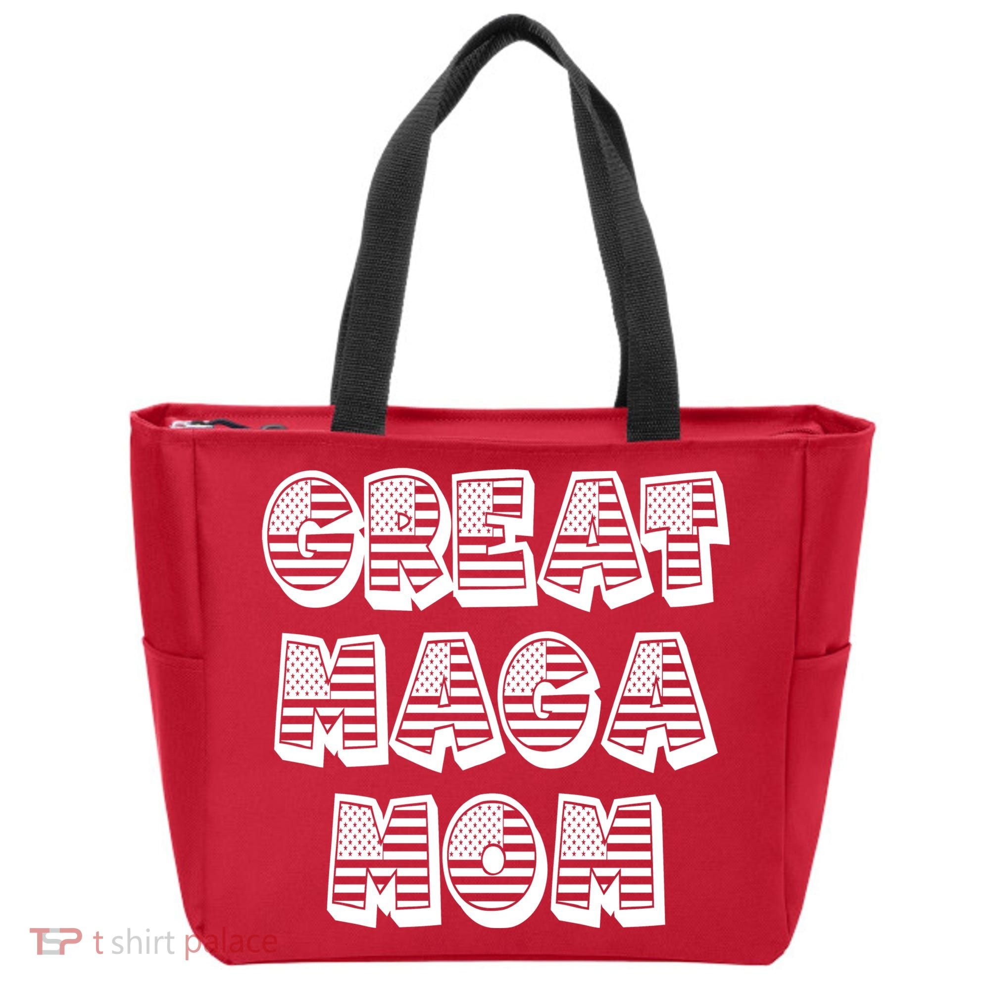 Great MAGA MOM Donald Trump Supporter Mother Gift Tote Bag