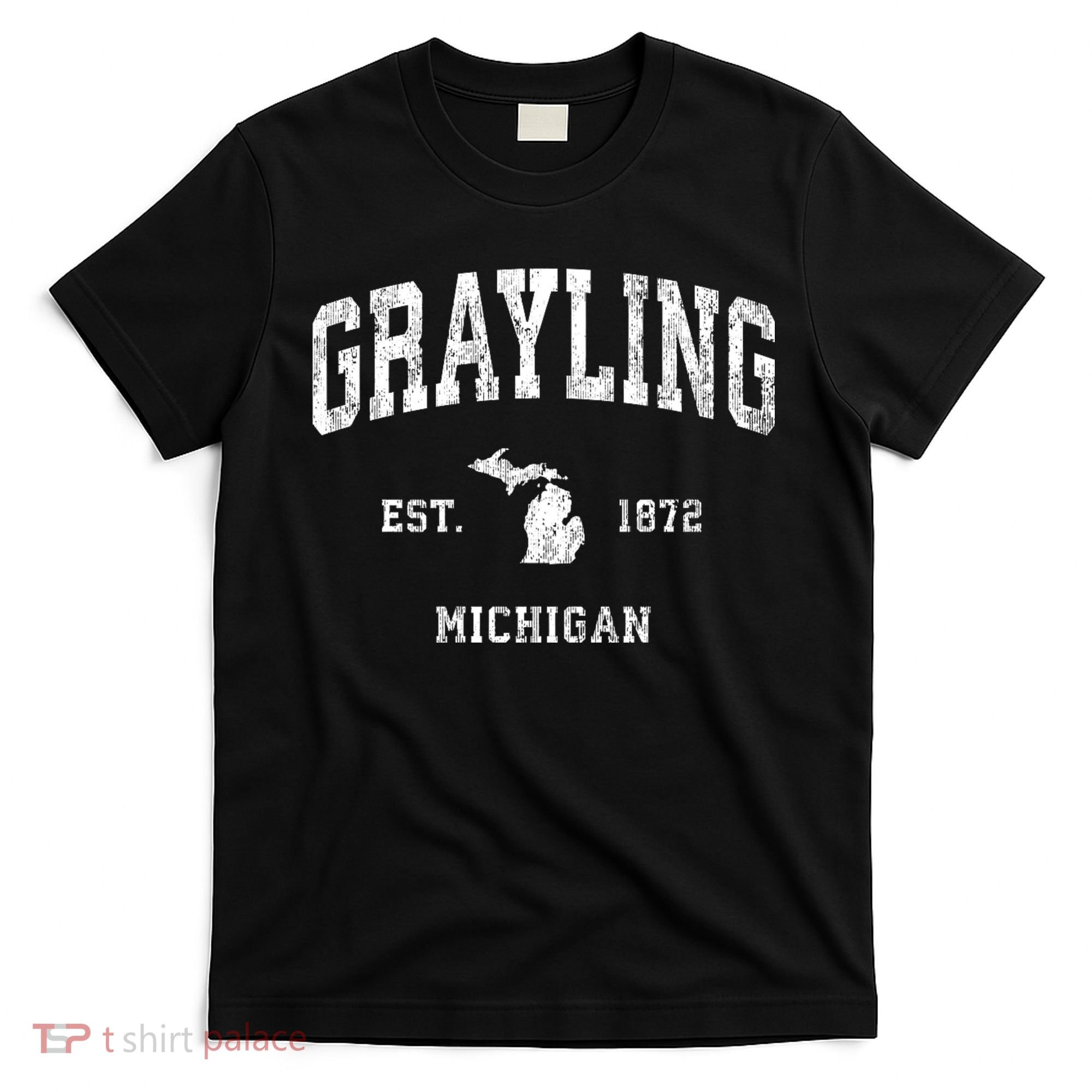 Grayling Michigan Mi Vintage Athletic Sports T-Shirt