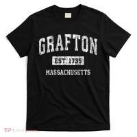 Grafton Massachusetts Ma Vintage Sports T-Shirt thumb 0