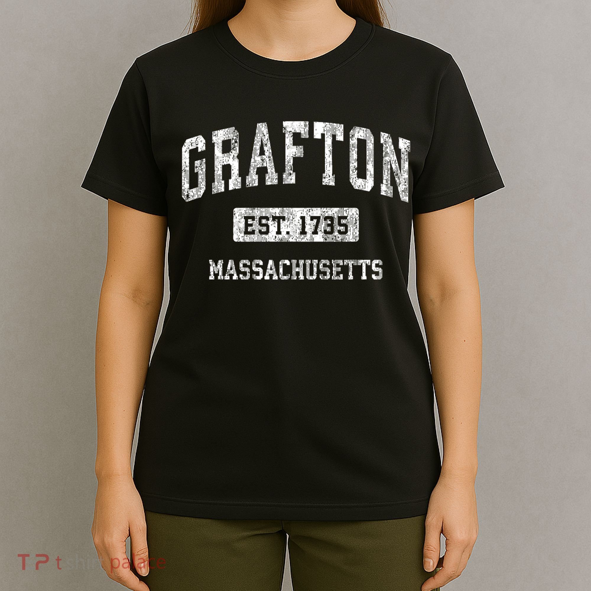Grafton Massachusetts Ma Vintage Sports T-Shirt