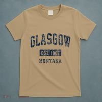 Glasgow Montana Mt Vintage Established T-Shirt thumb 5