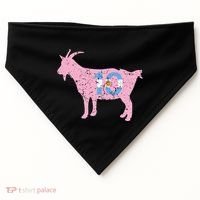 Goat Miami Mvp 10 Greatest Of All Time USA-Made Doggie Bandana thumb 0