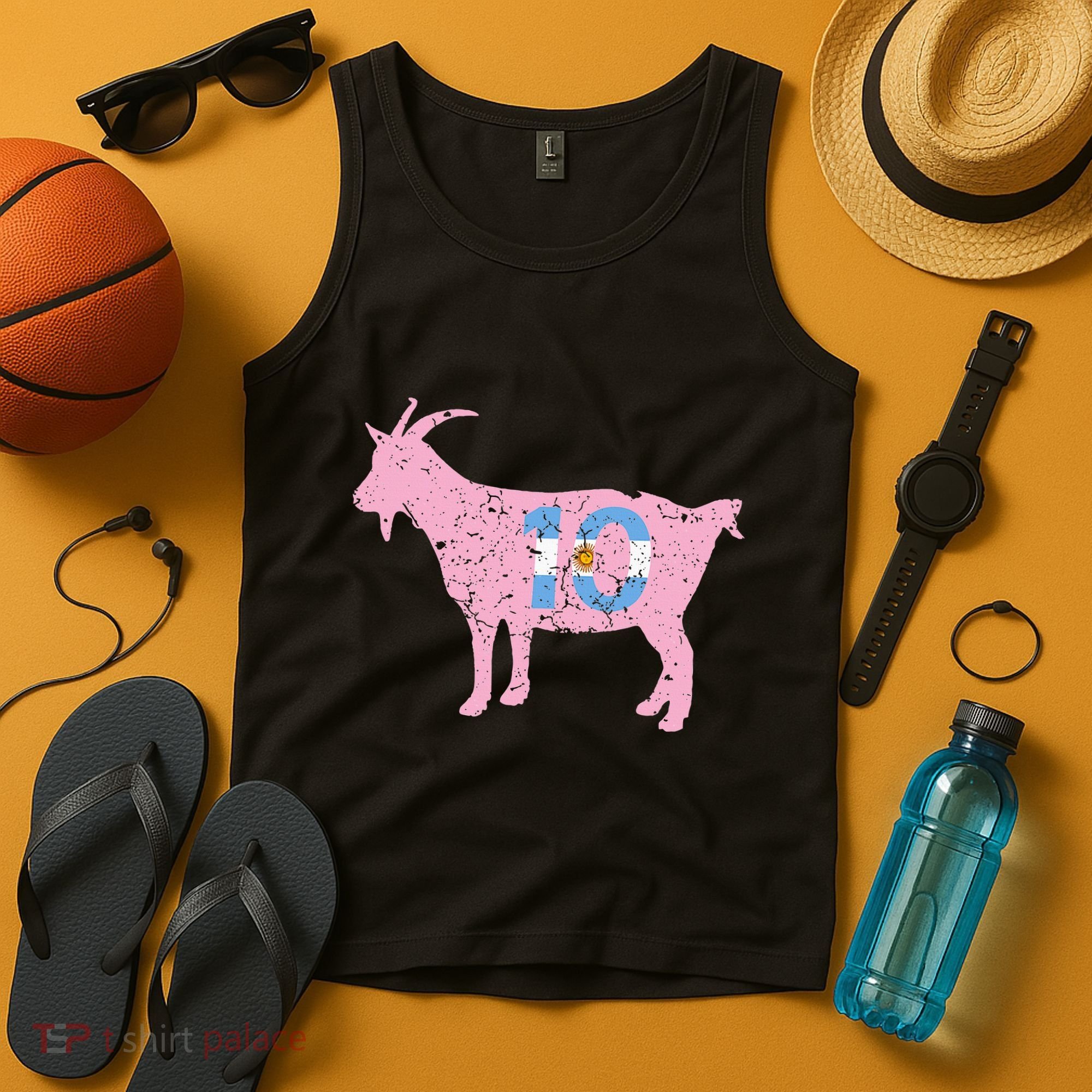 Goat Miami Mvp 10 Greatest Of All Time Tank Top