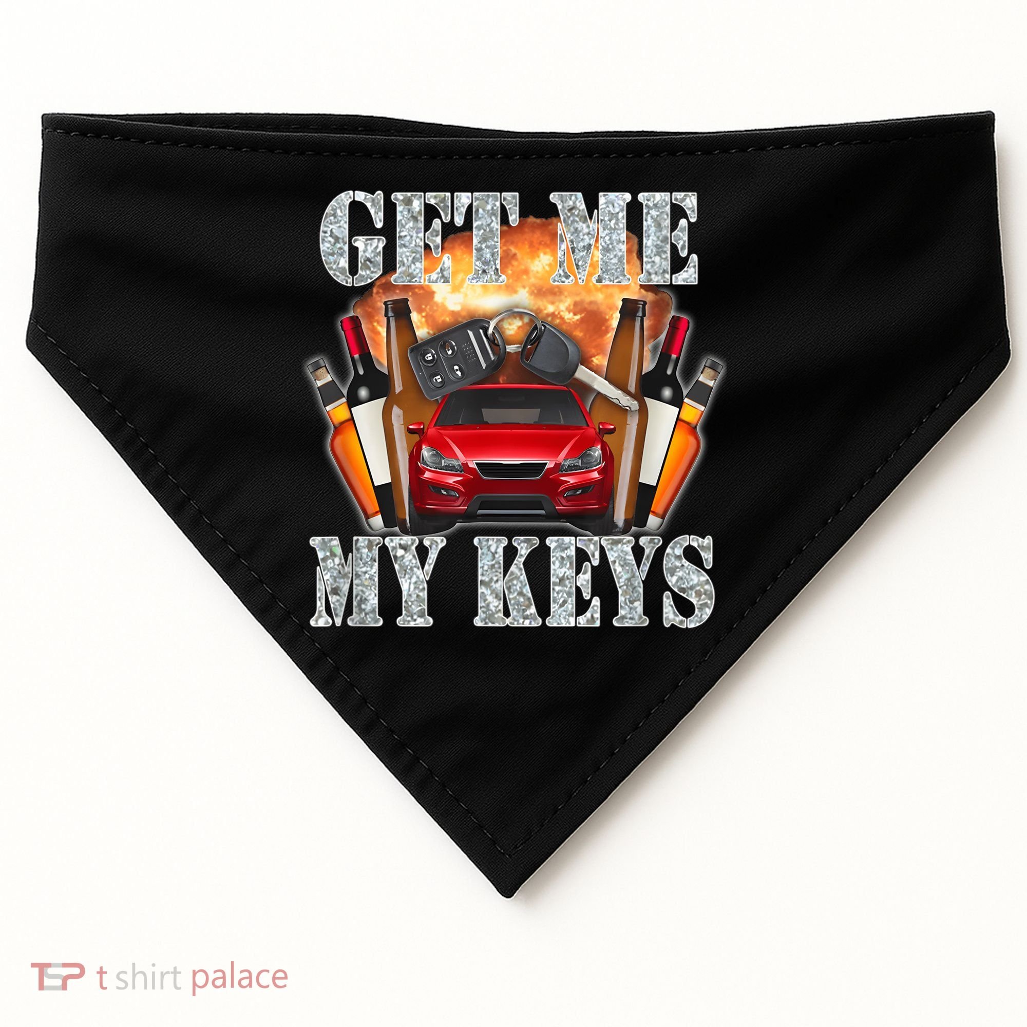 Get Me My Keys USA-Made Doggie Bandana