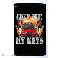 Get Me My Keys Golf Towel thumb 0