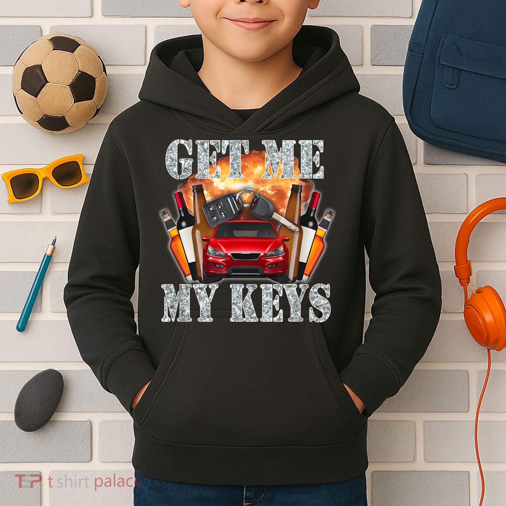Get Me My Keys Kids Hoodie