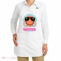 Got My Mind On Summer And Summer On My Mind Peace Smile Apron thumb 2