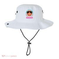 Got My Mind On Summer And Summer On My Mind Peace Smile Bucket Hat thumb 0
