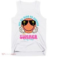 Got My Mind On Summer And Summer On My Mind Peace Smile Tank Top thumb 0