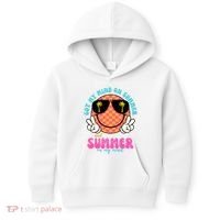 Got My Mind On Summer And Summer On My Mind Peace Smile Kids Hoodie thumb 0