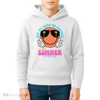 Got My Mind On Summer And Summer On My Mind Peace Smile Kids Hoodie thumb 4