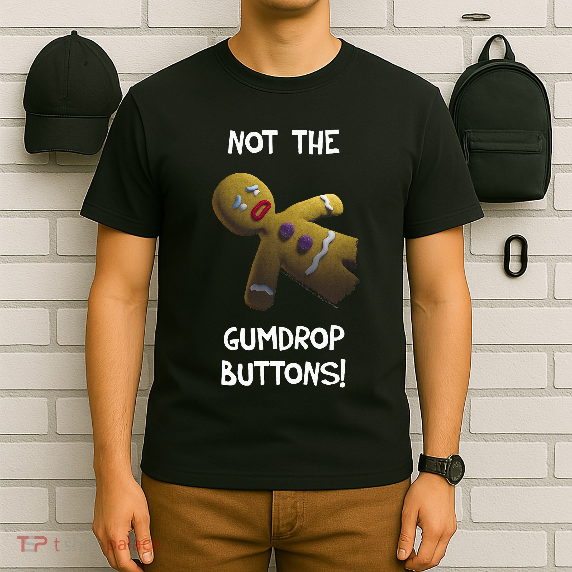 Gingerbread Man Not The Gumdrop T-Shirt