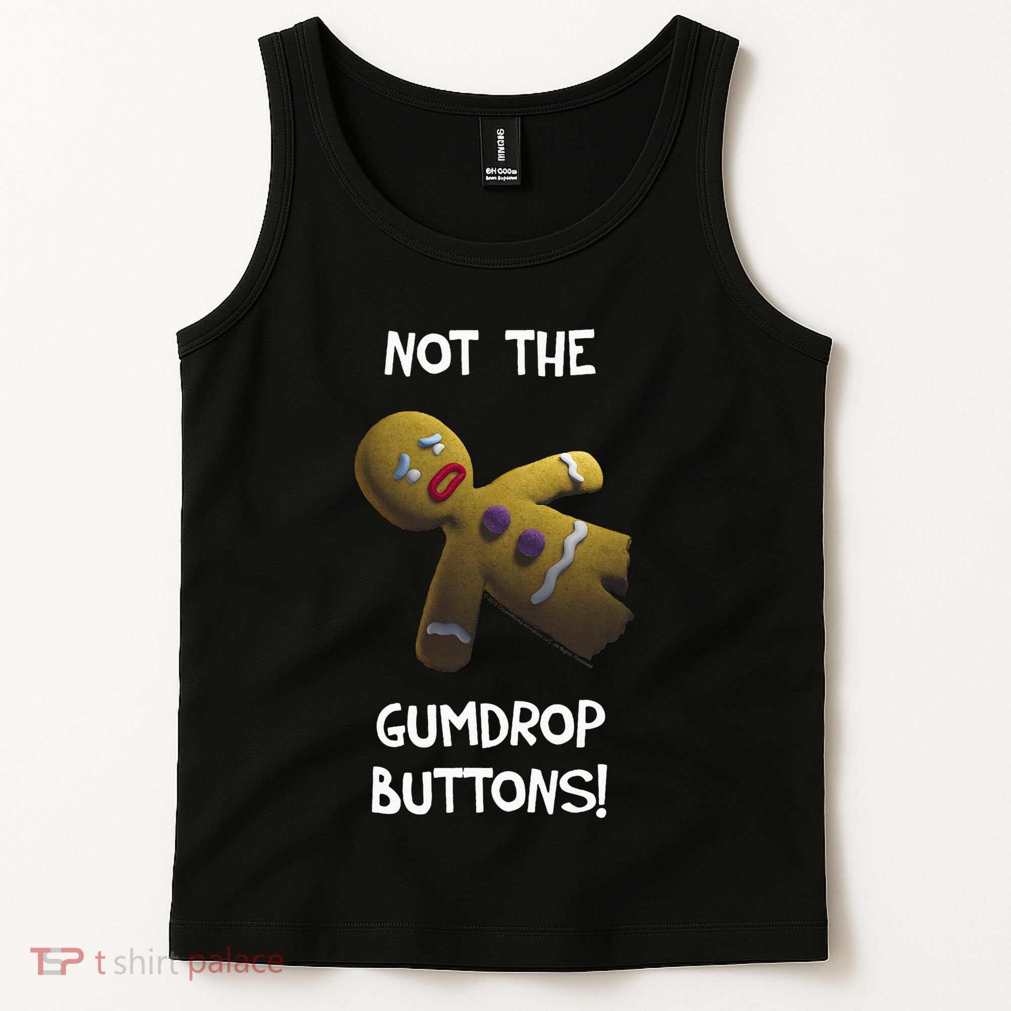 Gingerbread Man Not The Gumdrop Tank Top
