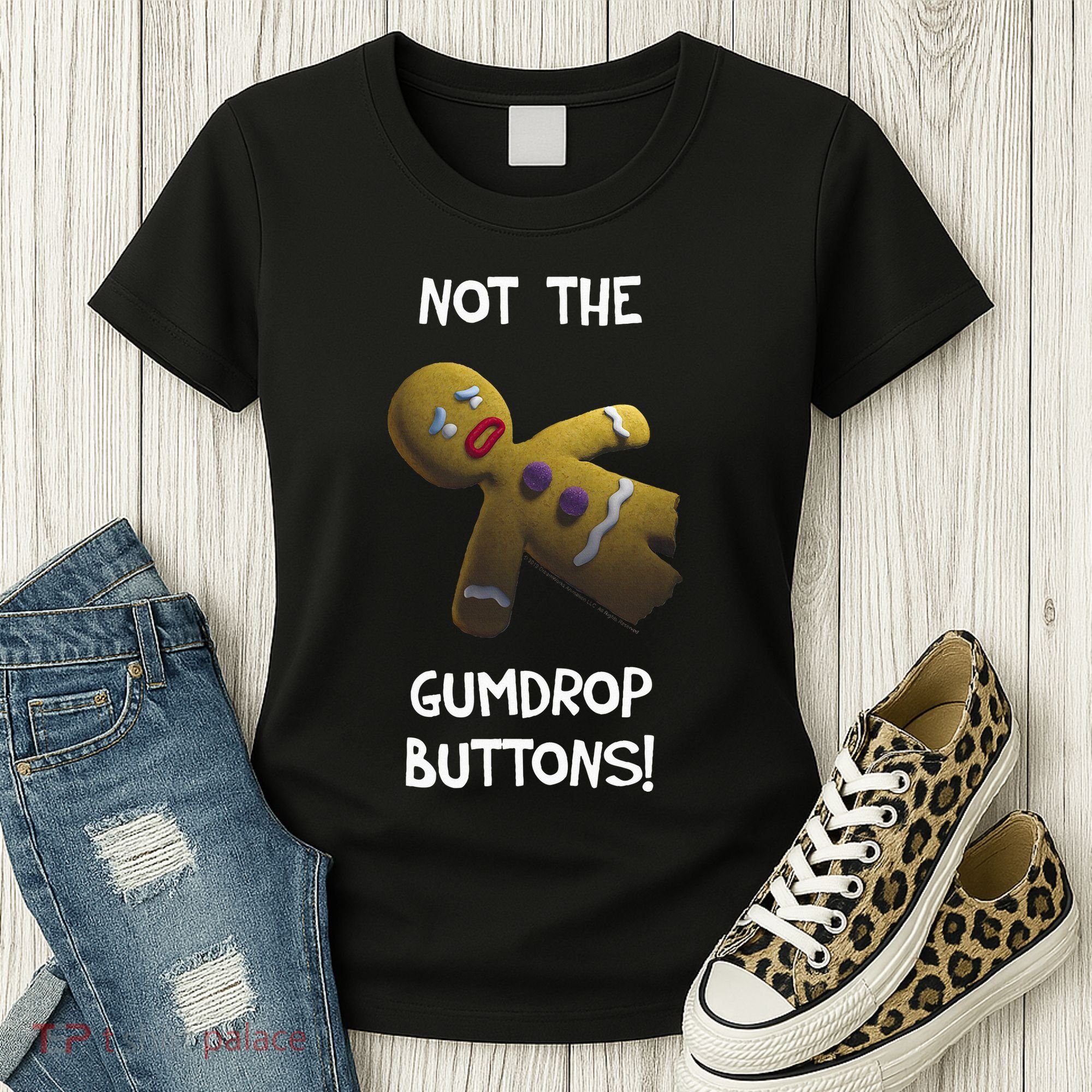 Gingerbread Man Not The Gumdrop Women's T-Shirt