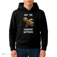 Gingerbread Man Not The Gumdrop Kids Hoodie thumb 4