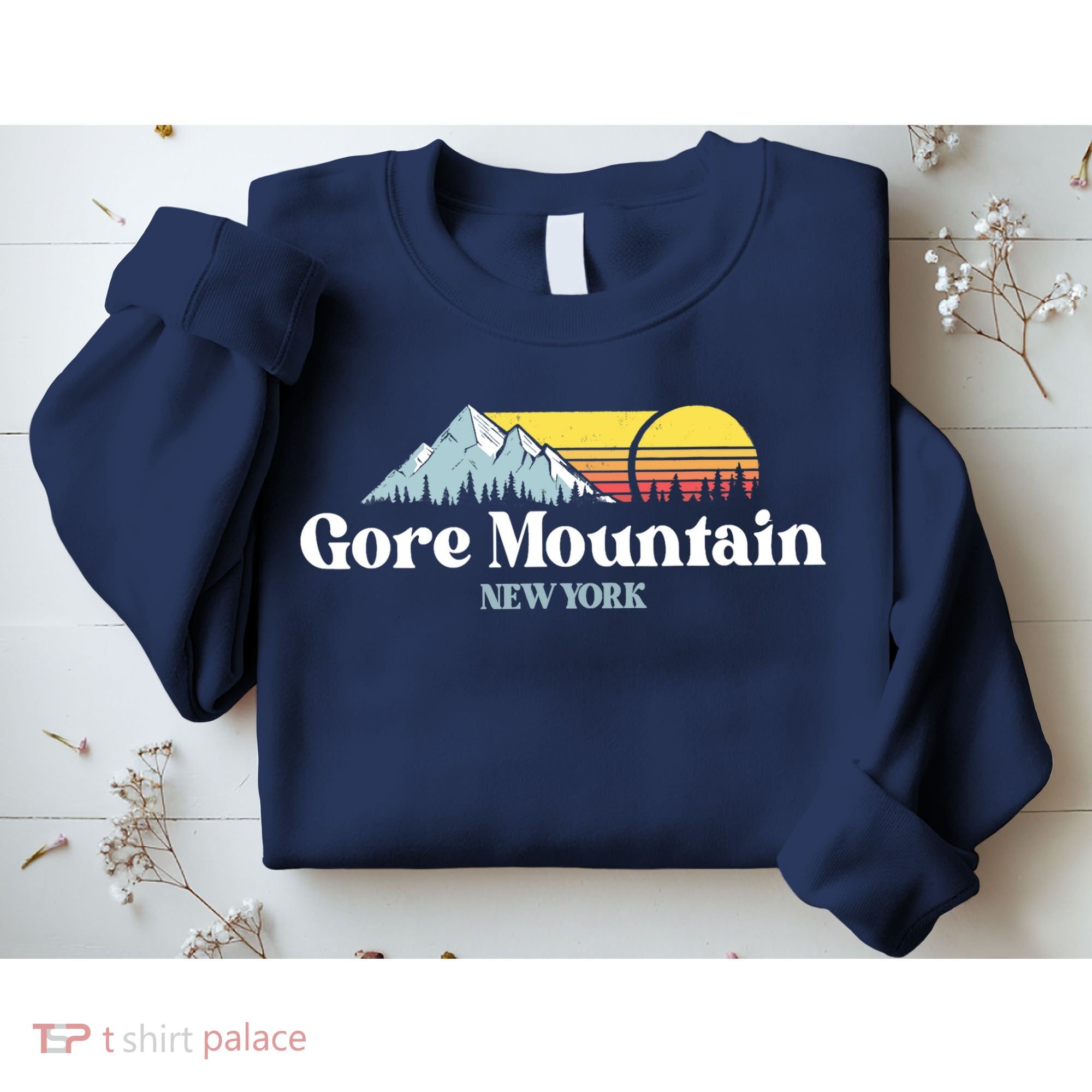 Gore Mountain, NEW YORK, Snow Ski Snowboard Skiing Location Sweatshirt