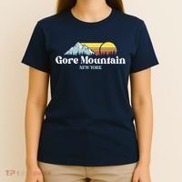 Gore Mountain, NEW YORK, Snow Ski Snowboard Skiing Location T-Shirt thumb 4