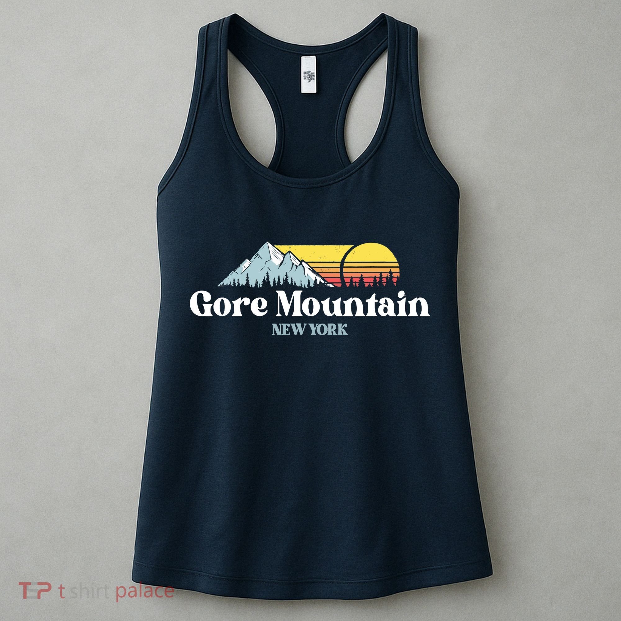 Gore Mountain, NEW YORK, Snow Ski Snowboard Skiing Location Women's Tank Top