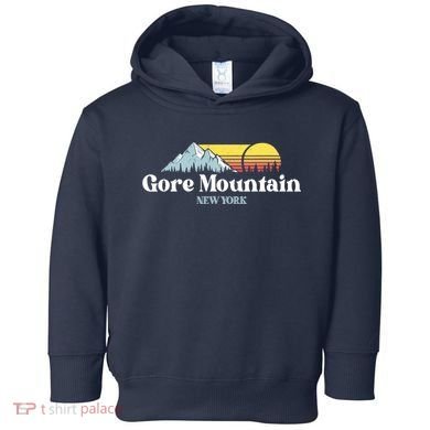 Gore Mountain, NEW YORK, Snow Ski Snowboard Skiing Location Toddler Hoodie