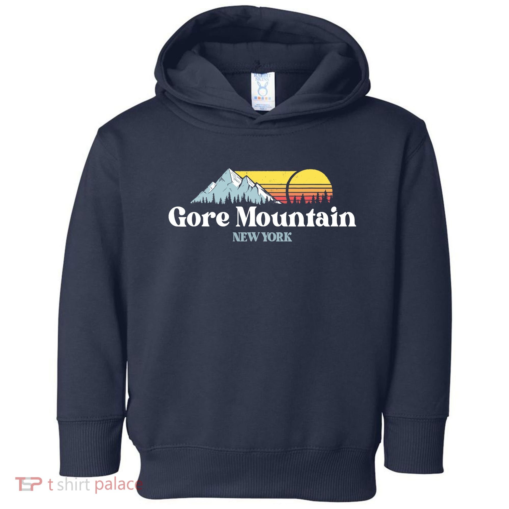 Gore Mountain, NEW YORK, Snow Ski Snowboard Skiing Location Toddler Hoodie