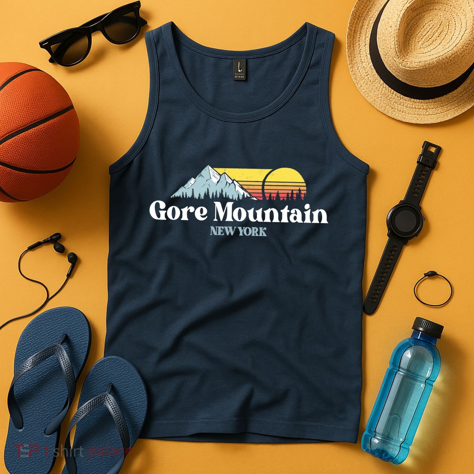 Gore Mountain, NEW YORK, Snow Ski Snowboard Skiing Location Tank Top