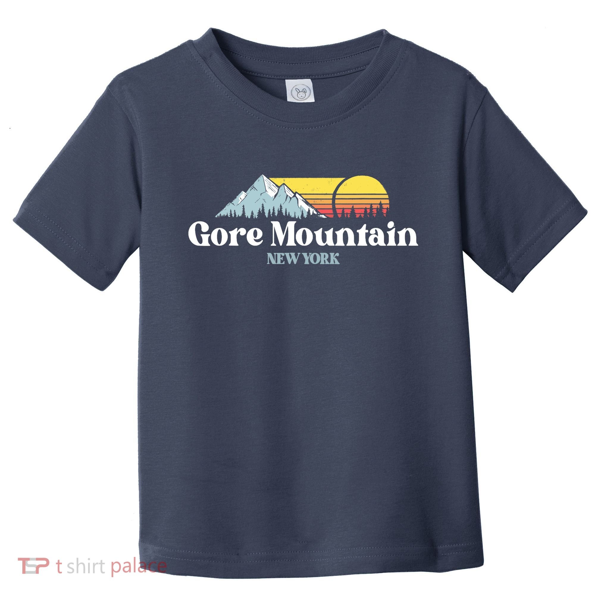 Gore Mountain, NEW YORK, Snow Ski Snowboard Skiing Location Toddler T-Shirt