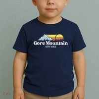 Gore Mountain, NEW YORK, Snow Ski Snowboard Skiing Location Toddler T-Shirt thumb 2