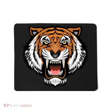 Growling Mouth Open Bengal Tiger Mousepad